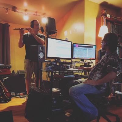 Sean Schulich Laying Down Tracks On Every Now & Then