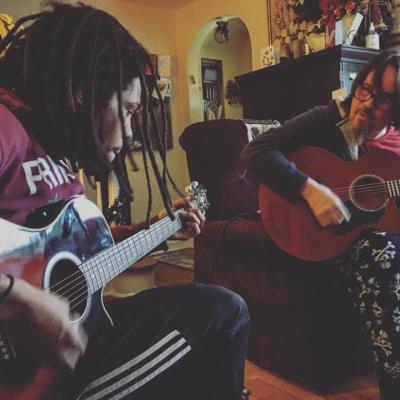 Jamming With My Son AJ Santana